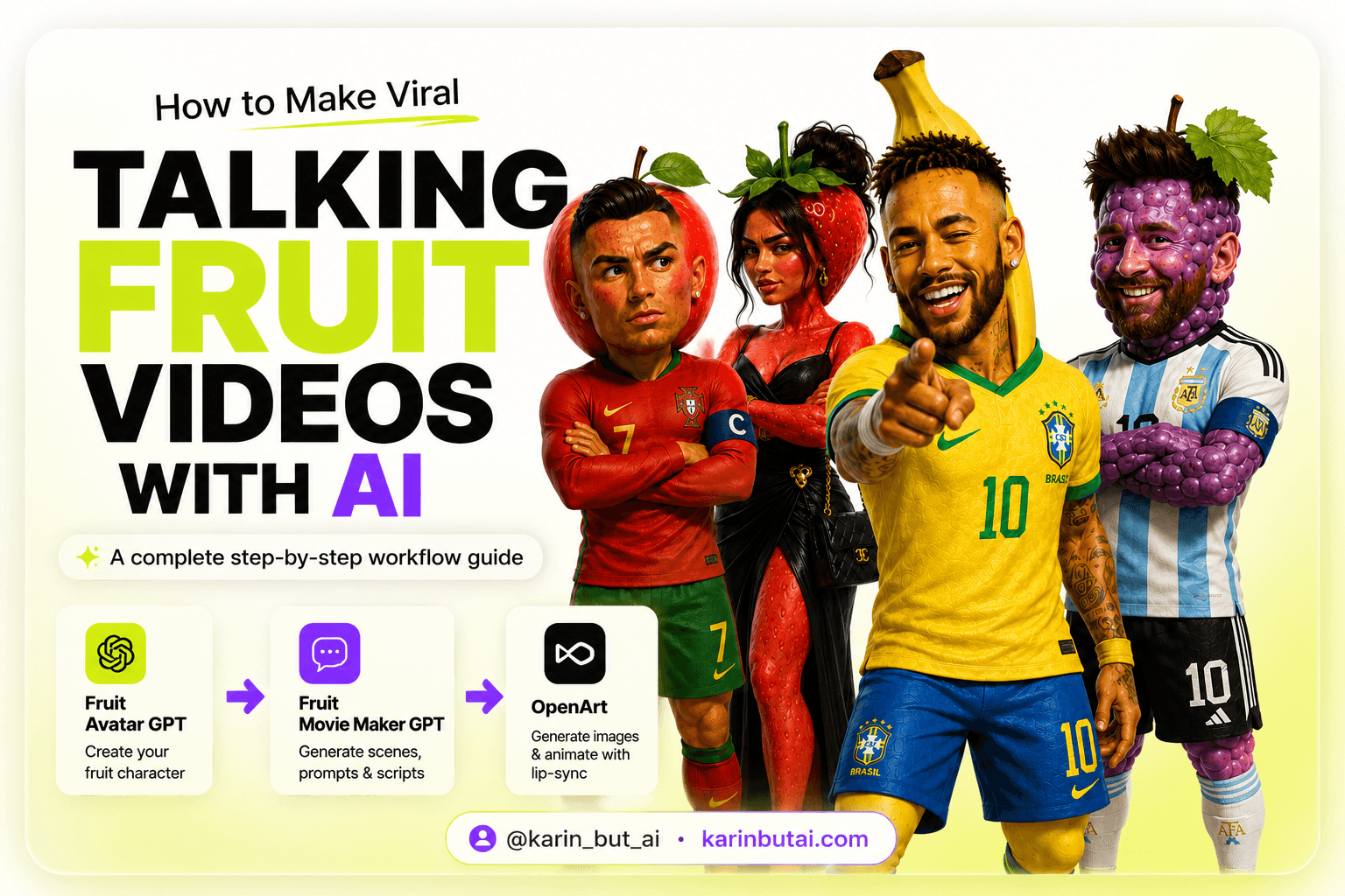 How To Make Viral AI Talking Fruit Videos